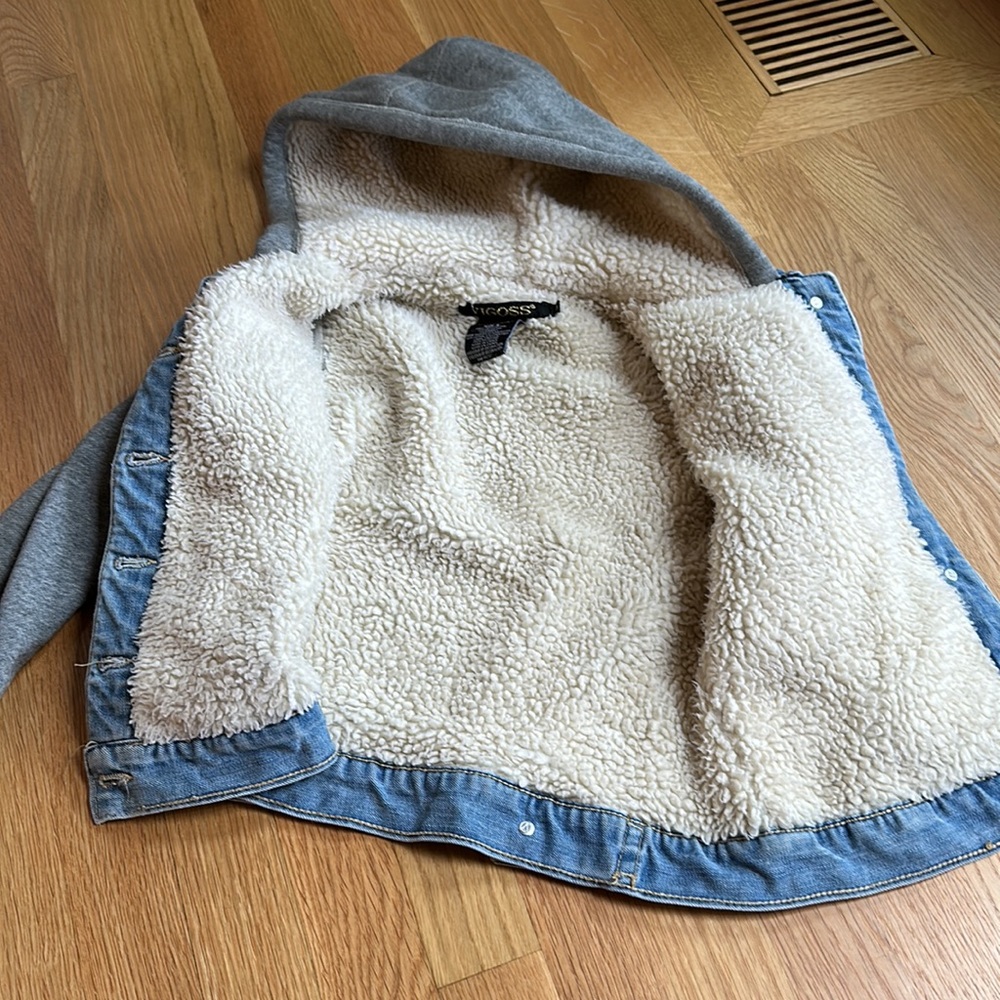 Jean shearling jacket - Picture 5 of 5
